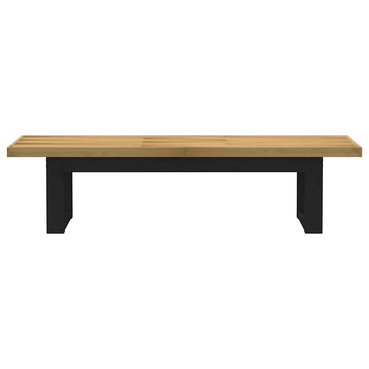 spisebænk NOAIN U-formede ben 180x40x45 cm massivt træ fyrretræ