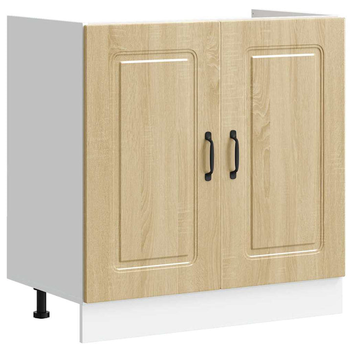 Køkkenskab Kalmar Sonoma eg 80 x 46 x 81,5 cm Konstrueret træ