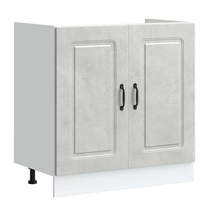 Køkkenskab Kalmar Beton Grå 80 x 46 x 81,5 cm Konstrueret træ