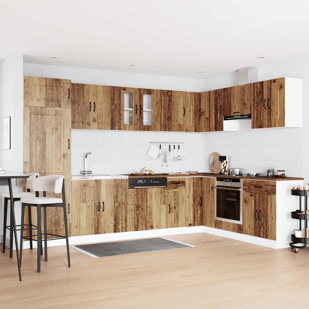 Køkkenskab Kalmar Gammelt træ 80 x 46 x 81,5 cm Konstrueret træ