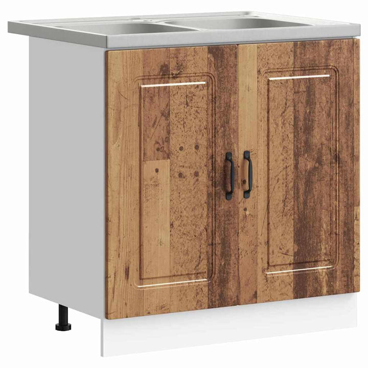Køkkenskab Kalmar Gammelt træ 80 x 46 x 81,5 cm Konstrueret træ