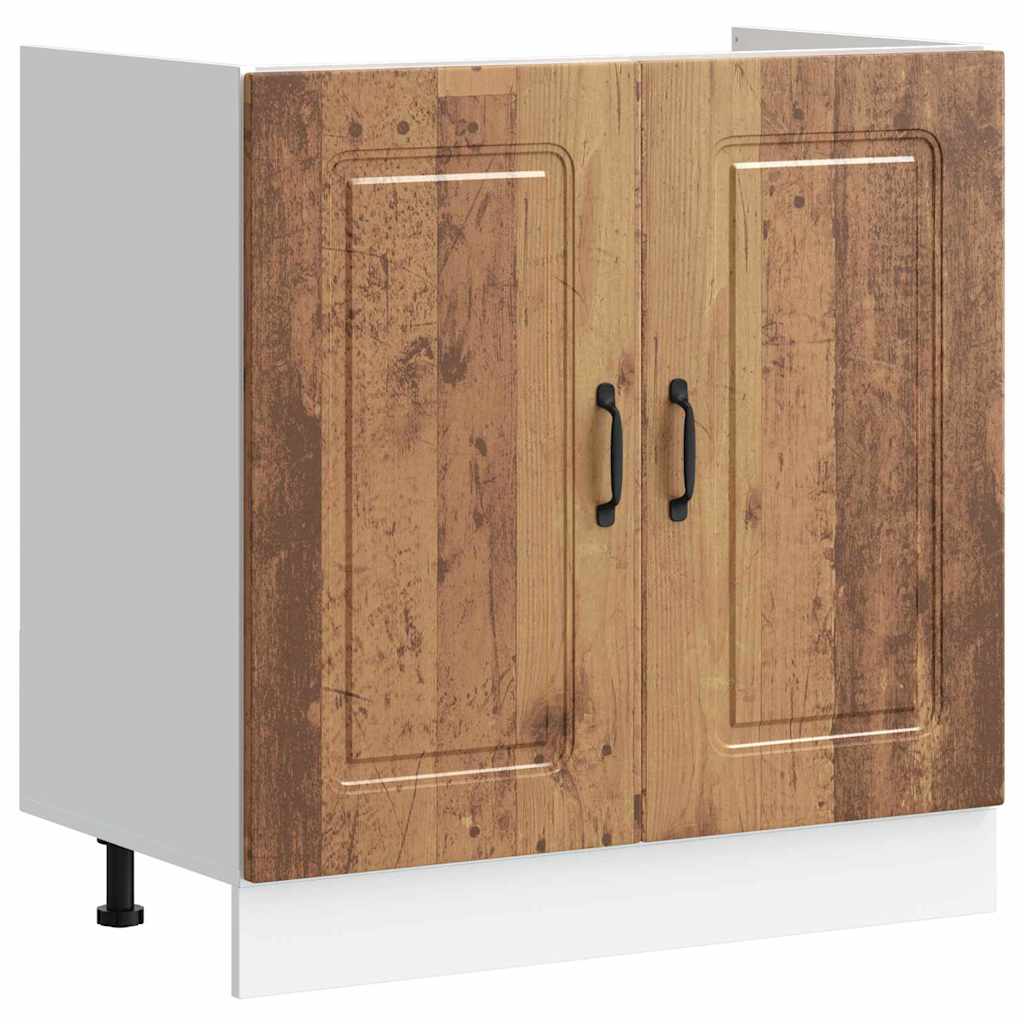 Køkkenskab Kalmar Gammelt træ 80 x 46 x 81,5 cm Konstrueret træ
