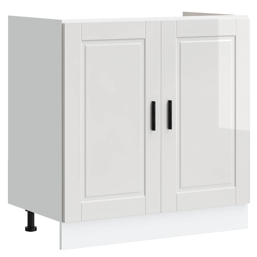 Vaskeskabsbase Porto 2 stk. Hvid 80 x 46 x 81,5 cm