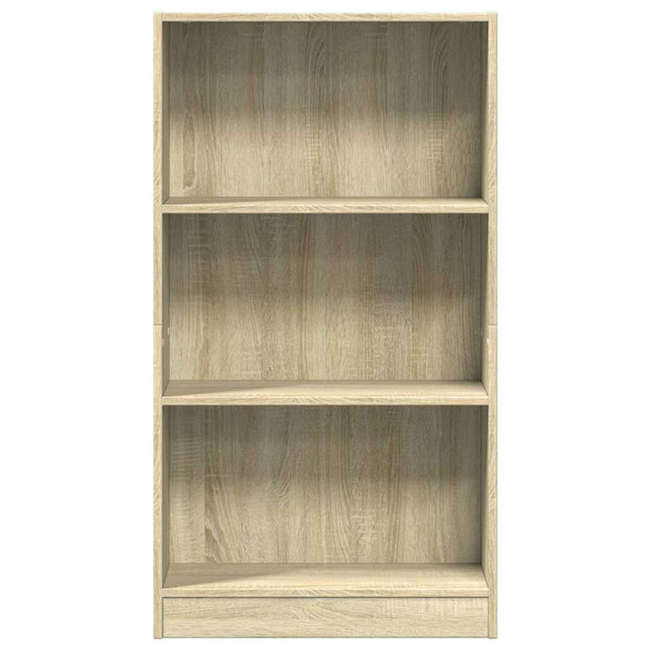 bogreol 60x24x109 cm konstrueret træ sonoma-eg