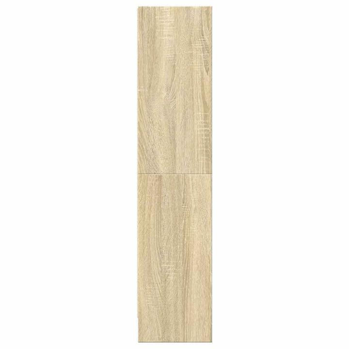 bogreol 60x24x109 cm konstrueret træ sonoma-eg