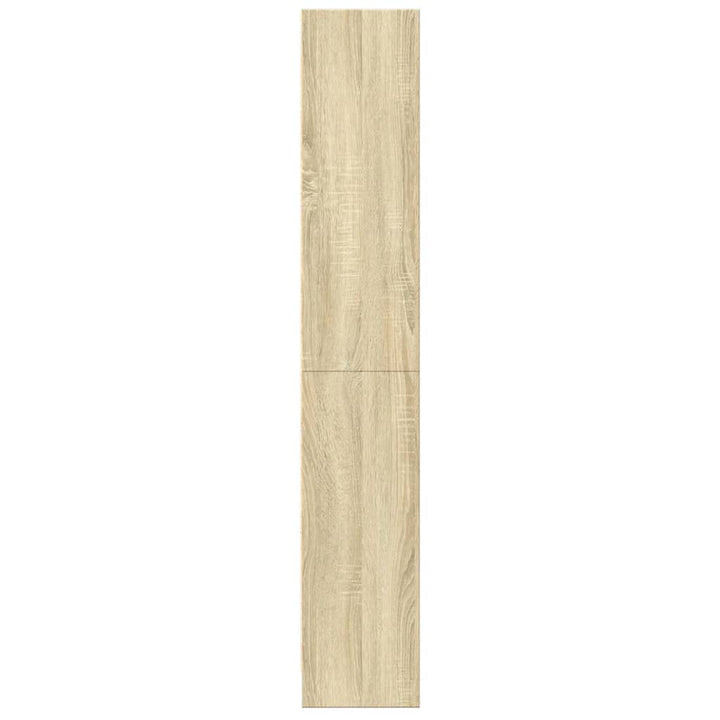 bogreol 60x24x143 cm konstrueret træ sonoma-eg