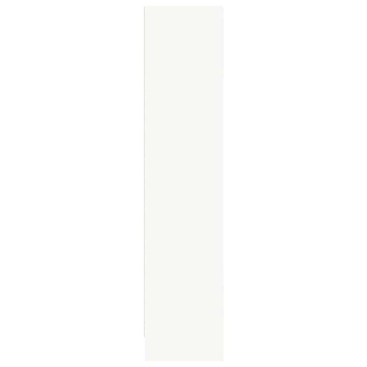 bogreol 80x24x109 cm konstrueret træ hvid