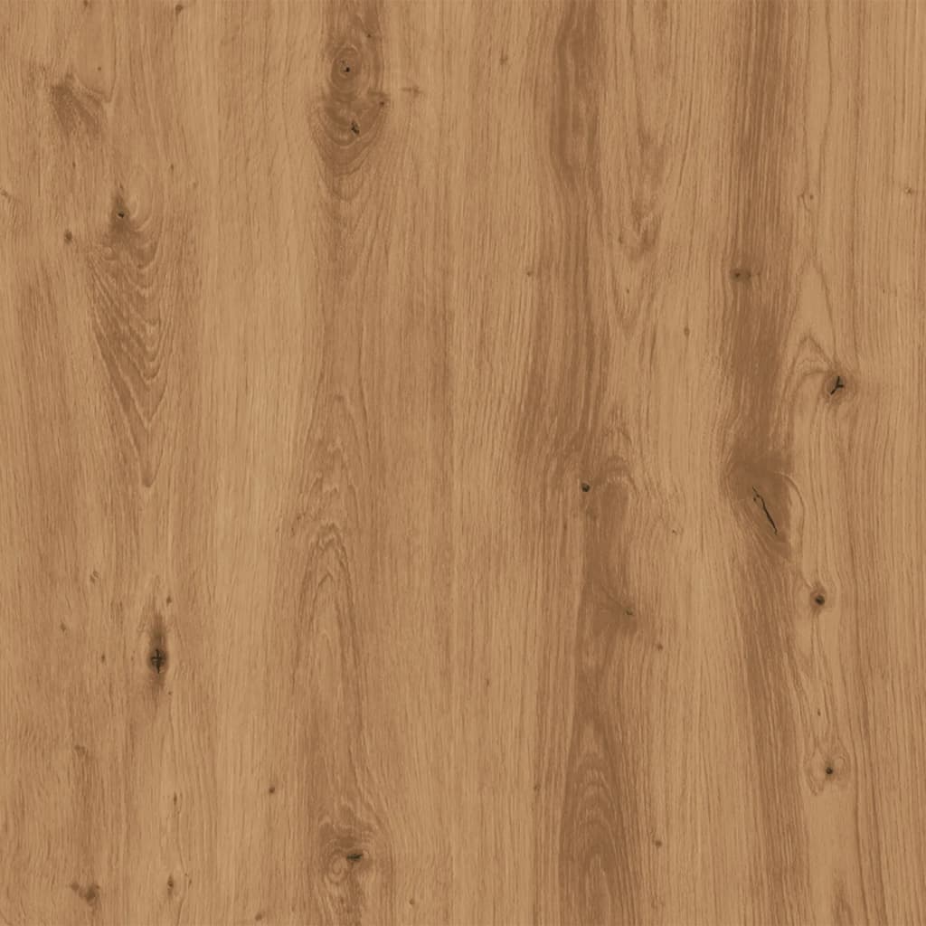 bogreol 40x30x114 cm konstrueret træ egetræsfarve