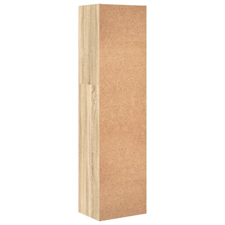 bogreol 40x30x152 cm konstrueret træ sonoma-eg