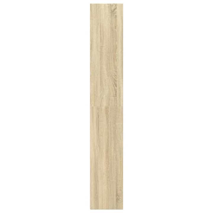 bogreol 40x30x189 cm konstrueret træ sonoma-eg
