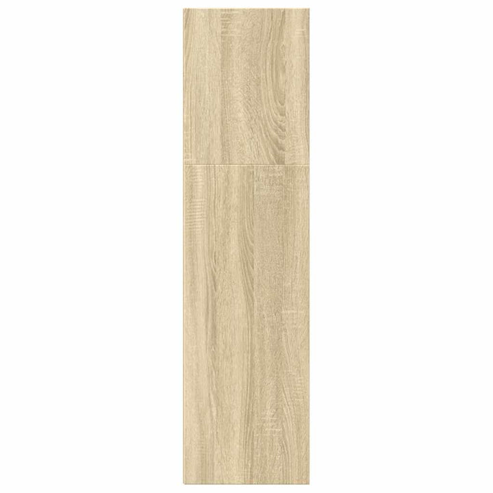 bogreol 60x30x114 cm konstrueret træ sonoma-eg