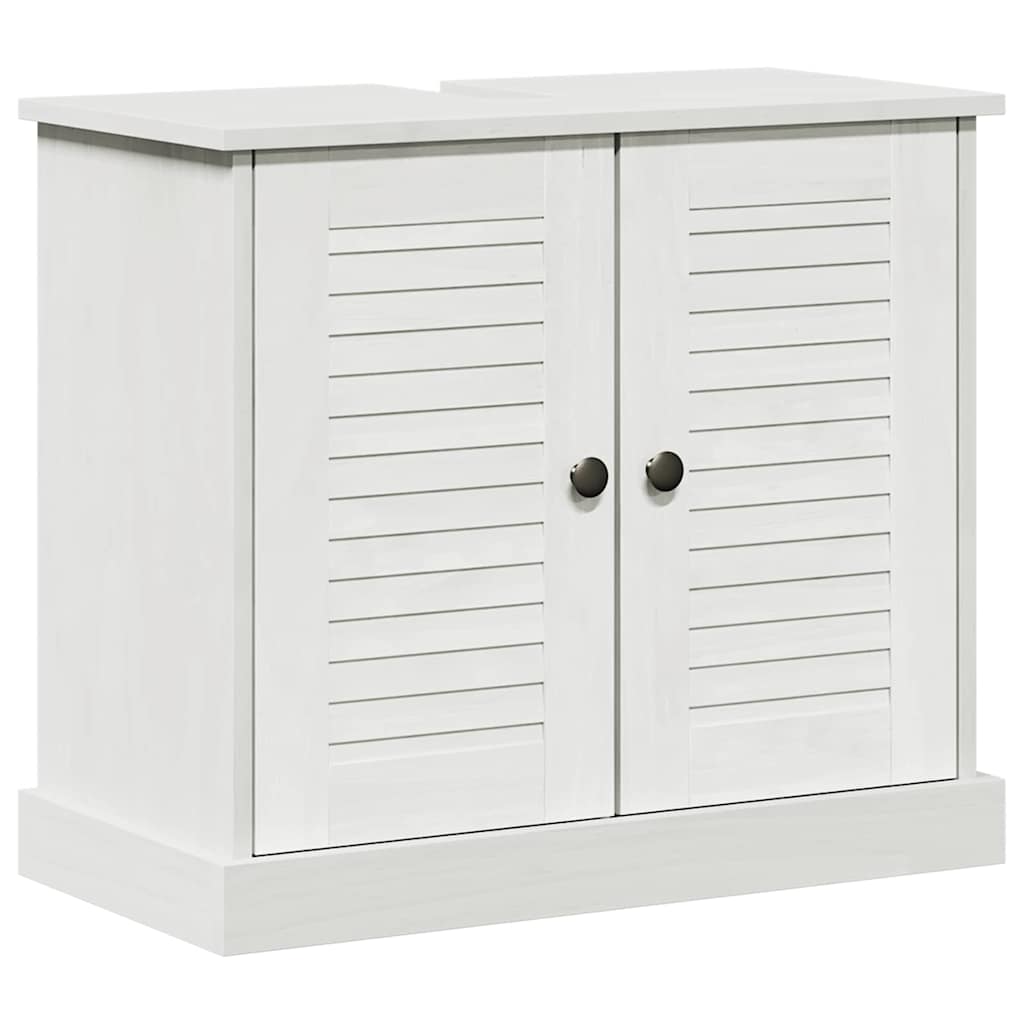 Vaskeskab VIGO Hvid og antik hvid 68 x 34 x 59 cm