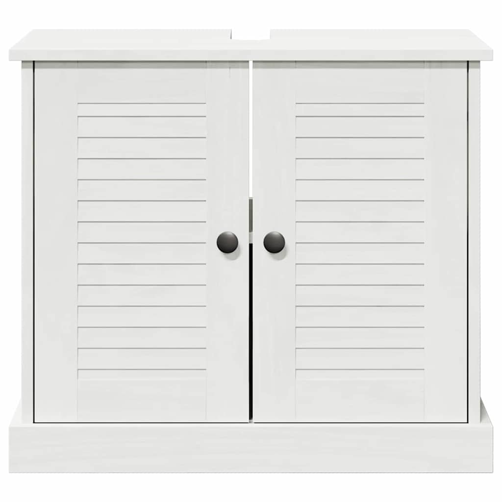 Vaskeskab VIGO Hvid og antik hvid 68 x 34 x 59 cm
