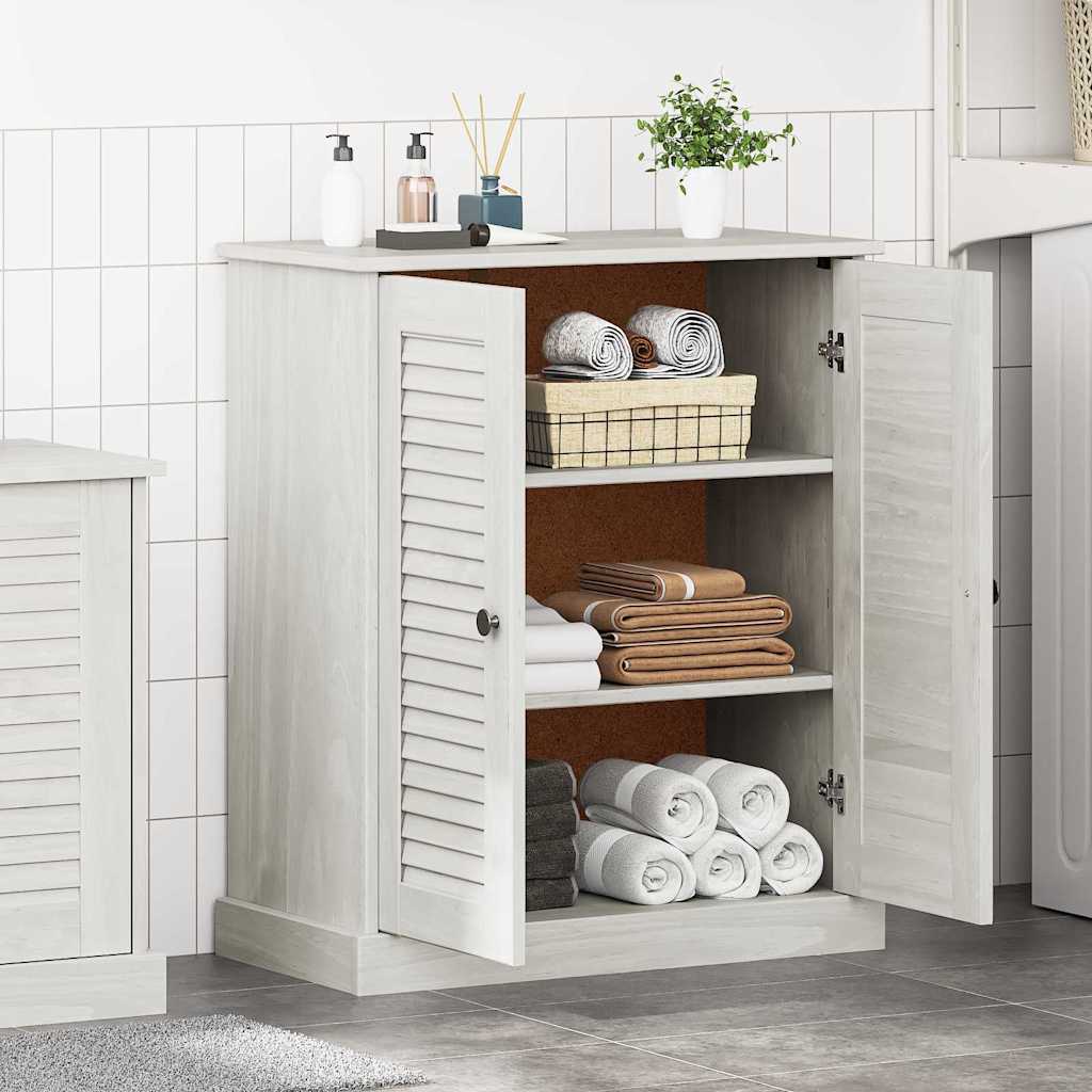 Badeværelsesskab VIGO Hvid og antik hvid 68 x 34 x 80 cm