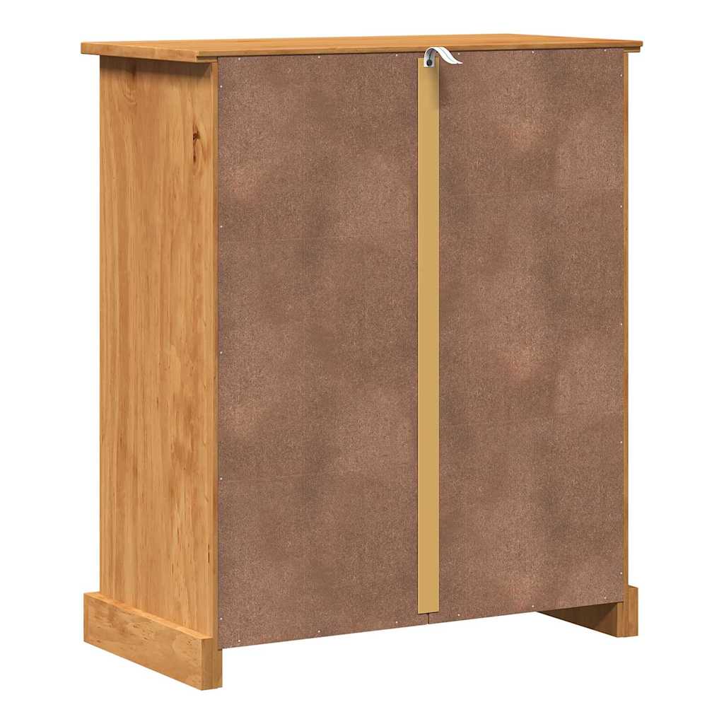 Badeværelsesskab VIGO Brun og honningbrun 68 x 34 x 80 cm
