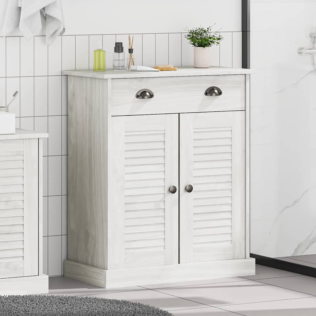 Badeværelsesskab VIGO Hvid og antik hvid 68 x 34 x 80 cm