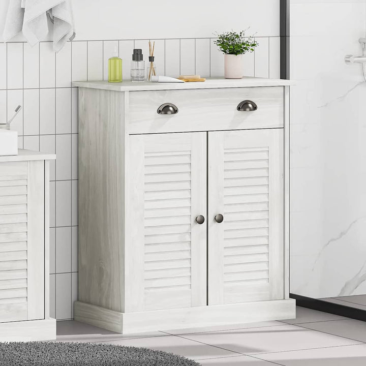 Badeværelsesskab VIGO Hvid og antik hvid 68 x 34 x 80 cm