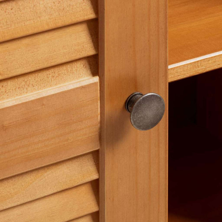 Badeværelsesskab VIGO Brun og honningbrun 68 x 34 x 110 cm