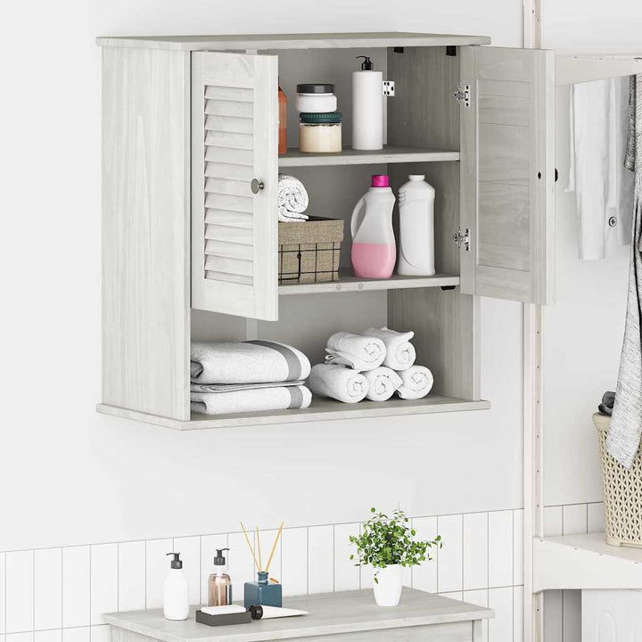 Badeværelsesskab VIGO Hvid og antik hvid 67,5 x 34 x 71,5 cm