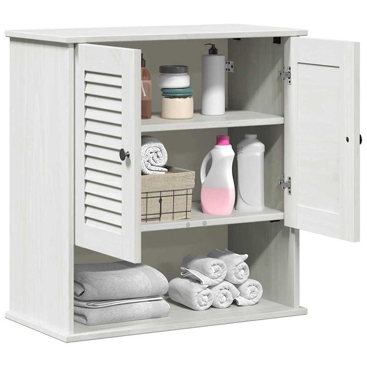 Badeværelsesskab VIGO Hvid og antik hvid 67,5 x 34 x 71,5 cm