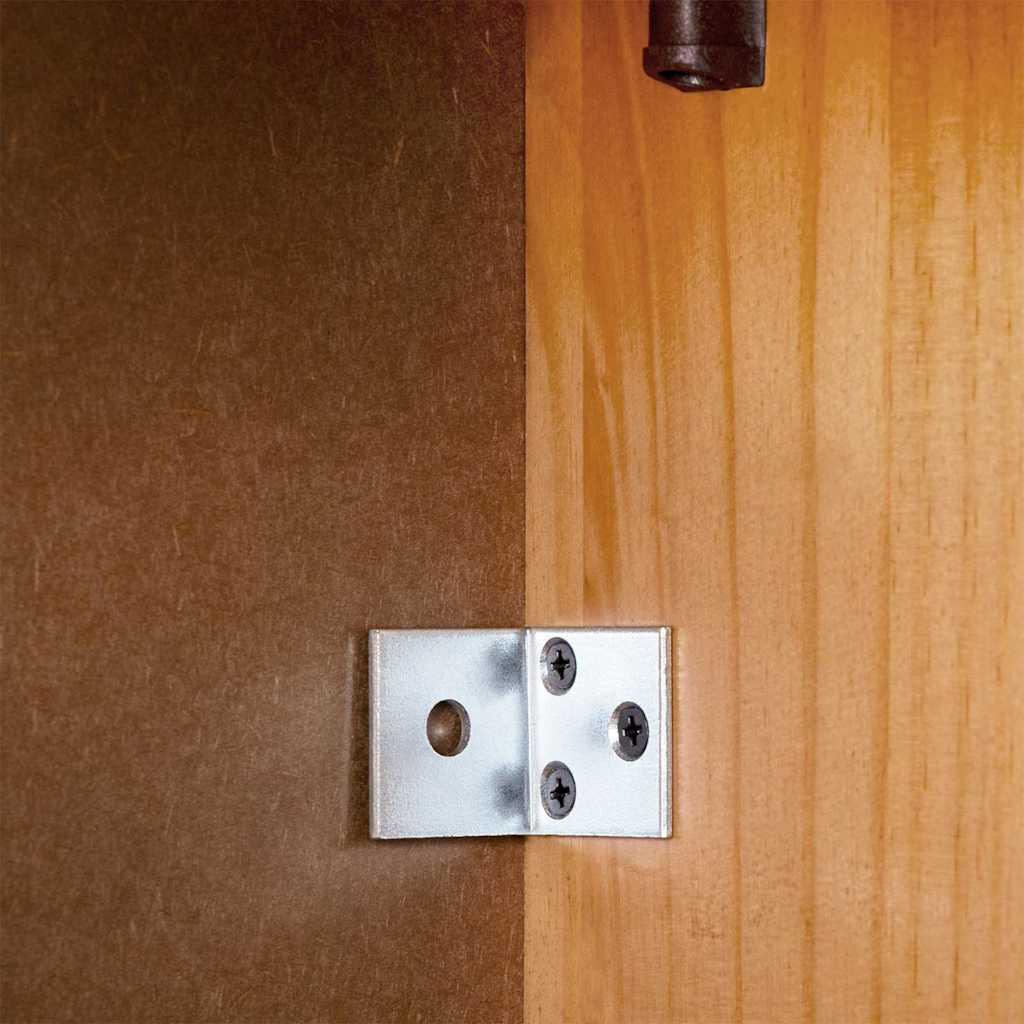 Toilet Skab VIGO Brun og honningbrun 60 x 27 x 161 cm