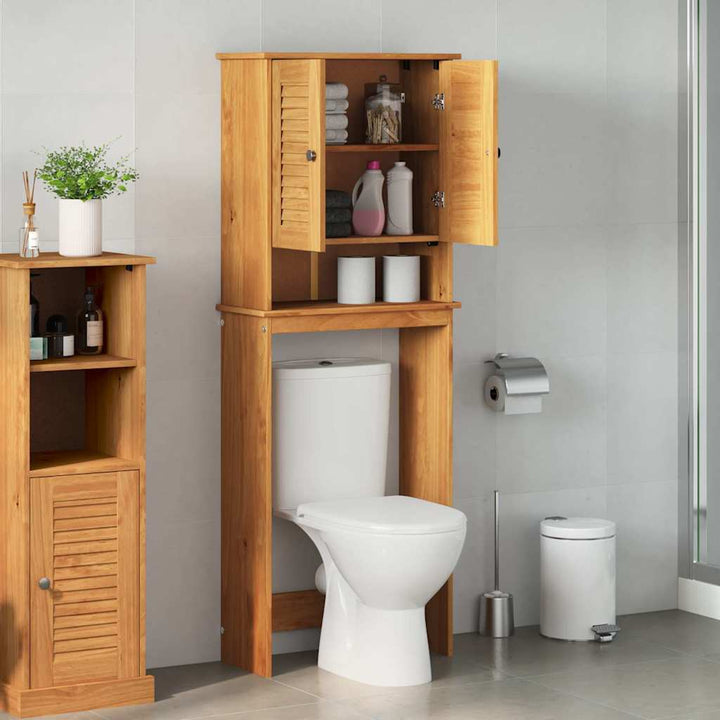 Toilet Skab VIGO Brun og honningbrun 60 x 27 x 161 cm