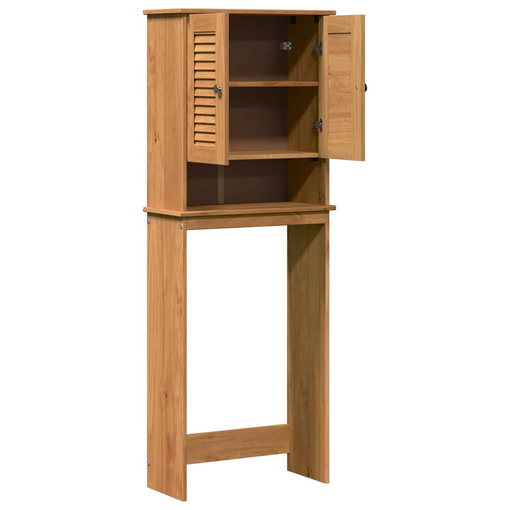 Toilet Skab VIGO Brun og honningbrun 60 x 27 x 161 cm