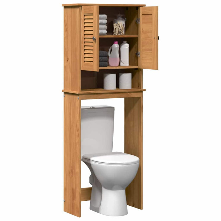 Toilet Skab VIGO Brun og honningbrun 60 x 27 x 161 cm