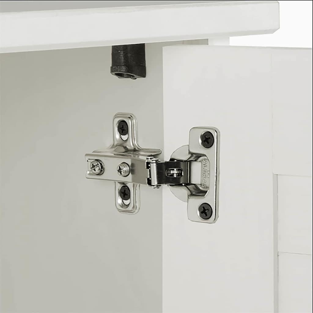 Vaskemaskineskab VIGO Hvid og antik hvid 72,5 x 27 x 161 cm