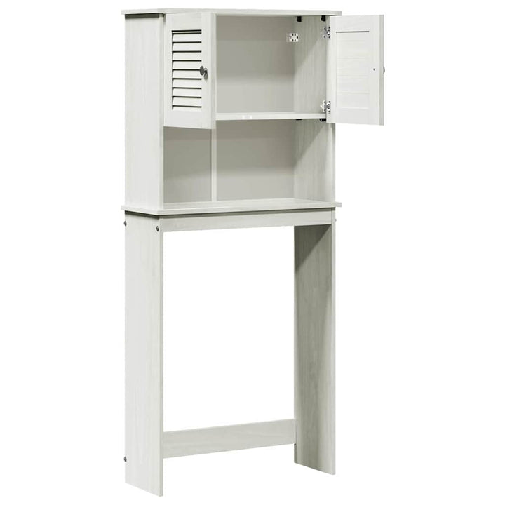 Vaskemaskineskab VIGO Hvid og antik hvid 72,5 x 27 x 161 cm