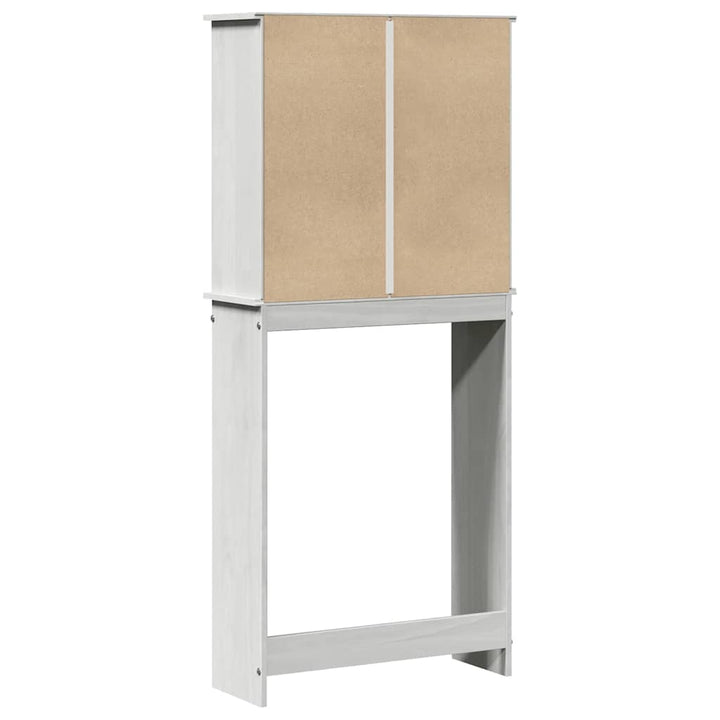 Vaskemaskineskab VIGO Hvid og antik hvid 72,5 x 27 x 161 cm