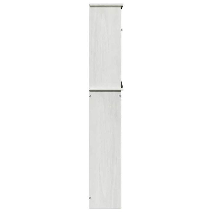Vaskemaskineskab VIGO Hvid og antik hvid 72,5 x 27 x 161 cm