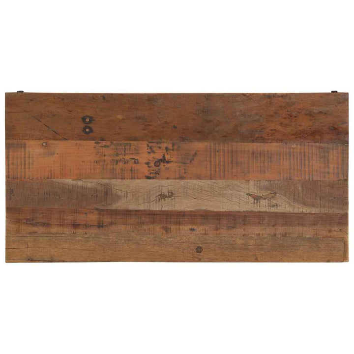 Sofabord Brun 110 x 55 x 40 cm Solid genbrugs træ