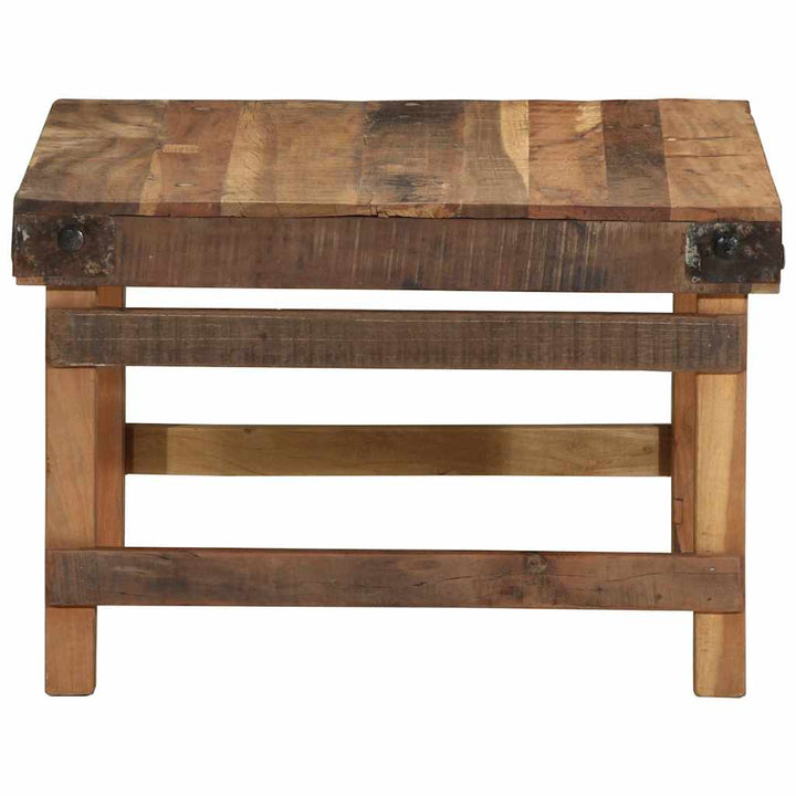 Sofabord Brun 60 x 55 x 40 cm Solid genbrugs træ