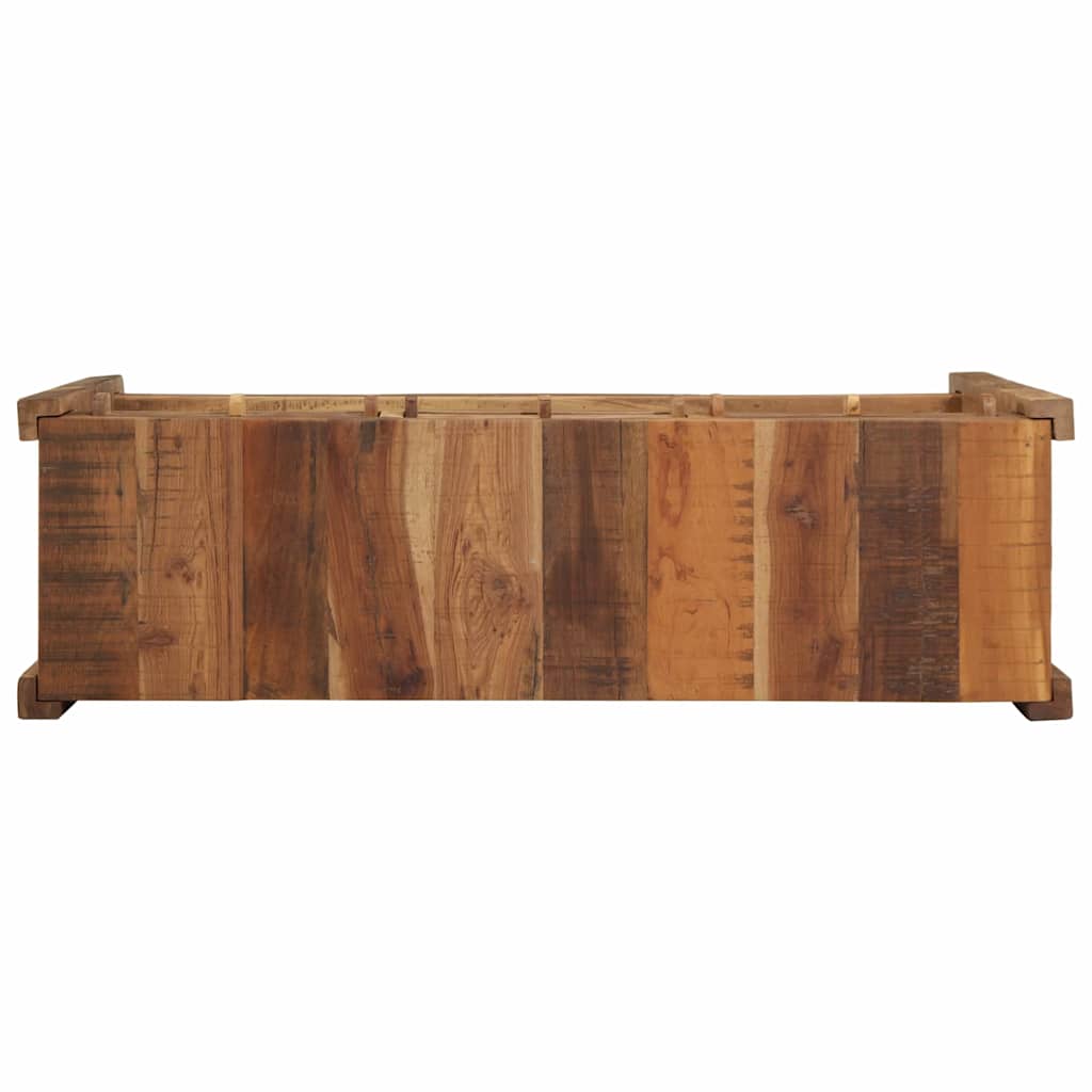 Konsolbord med skuffe Brun 107 x 33 x 76 cm Solid genbrugs træ