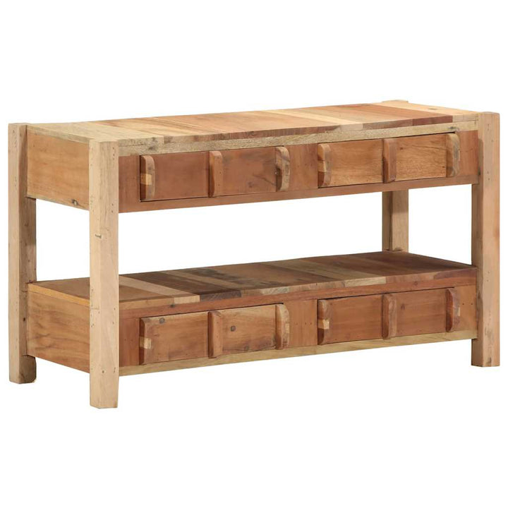 TV-skab med skuffe Brun 83 x 33 x 46 cm Solid genbrugs træ