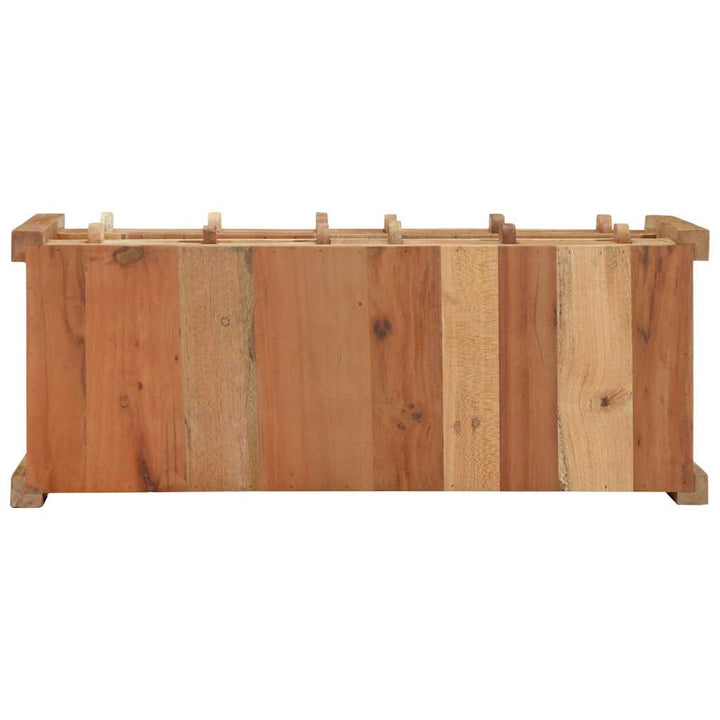 TV-skab med skuffe Brun 83 x 33 x 46 cm Solid genbrugs træ