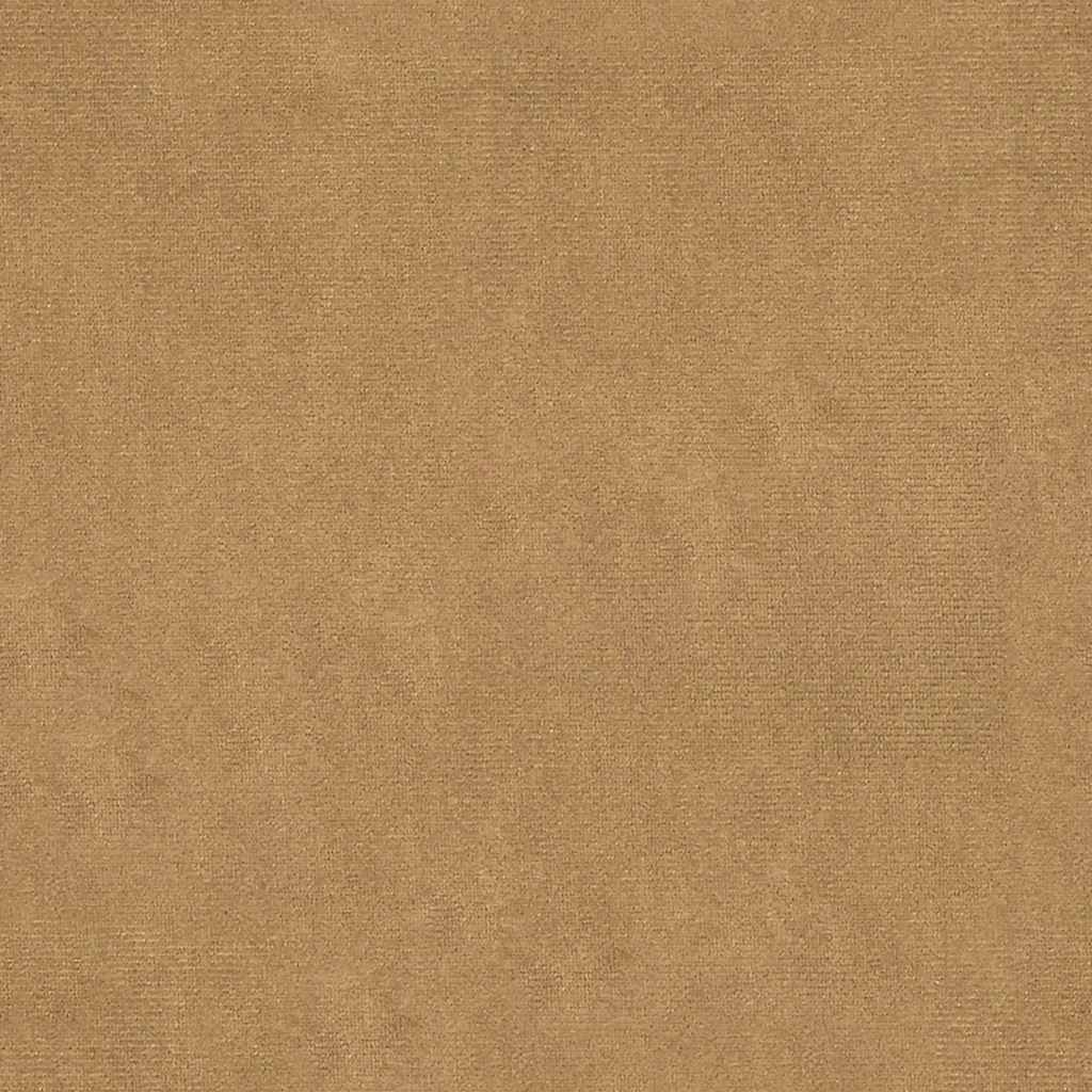 lænestol med fodskammel fløjl brun