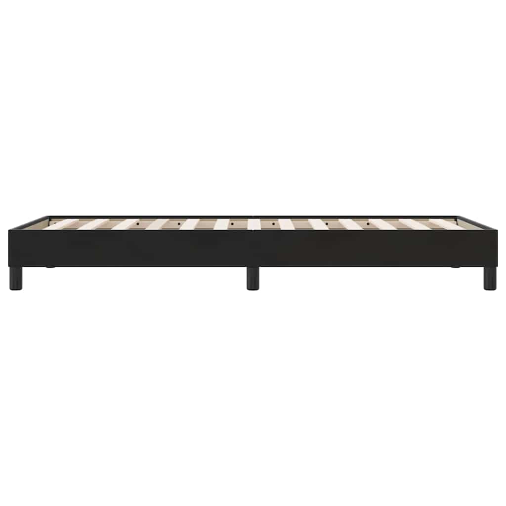 kontinentalseng uden madras 80x210 cm fløjl sort