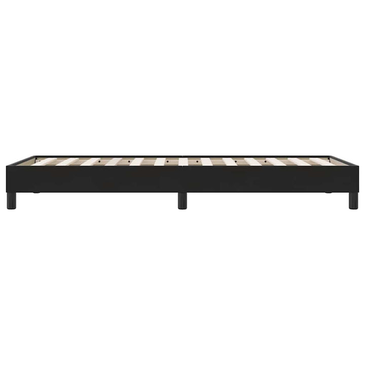 kontinentalseng uden madras 90x210 cm fløjl sort