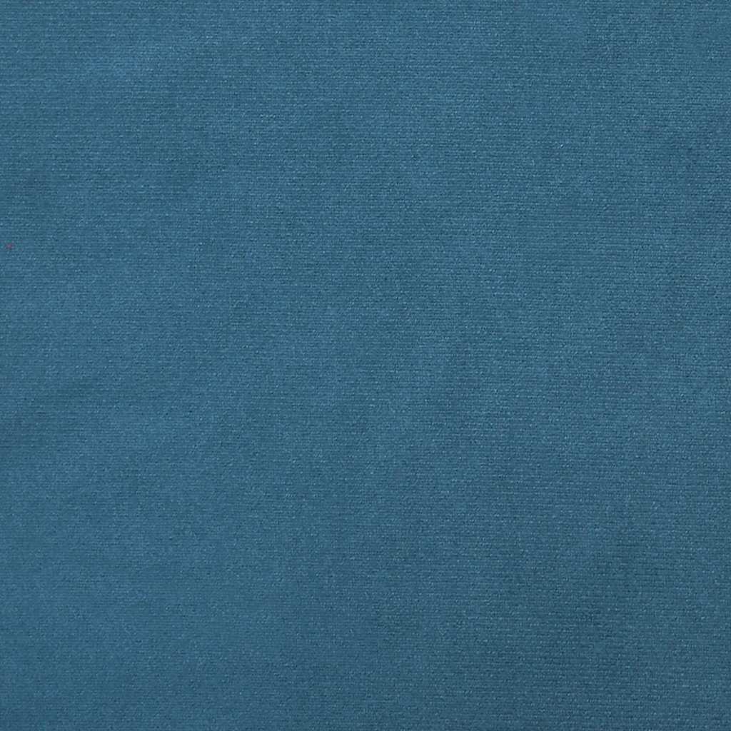 kontinentalseng uden madras 120x220 cm fløjl mørkeblå