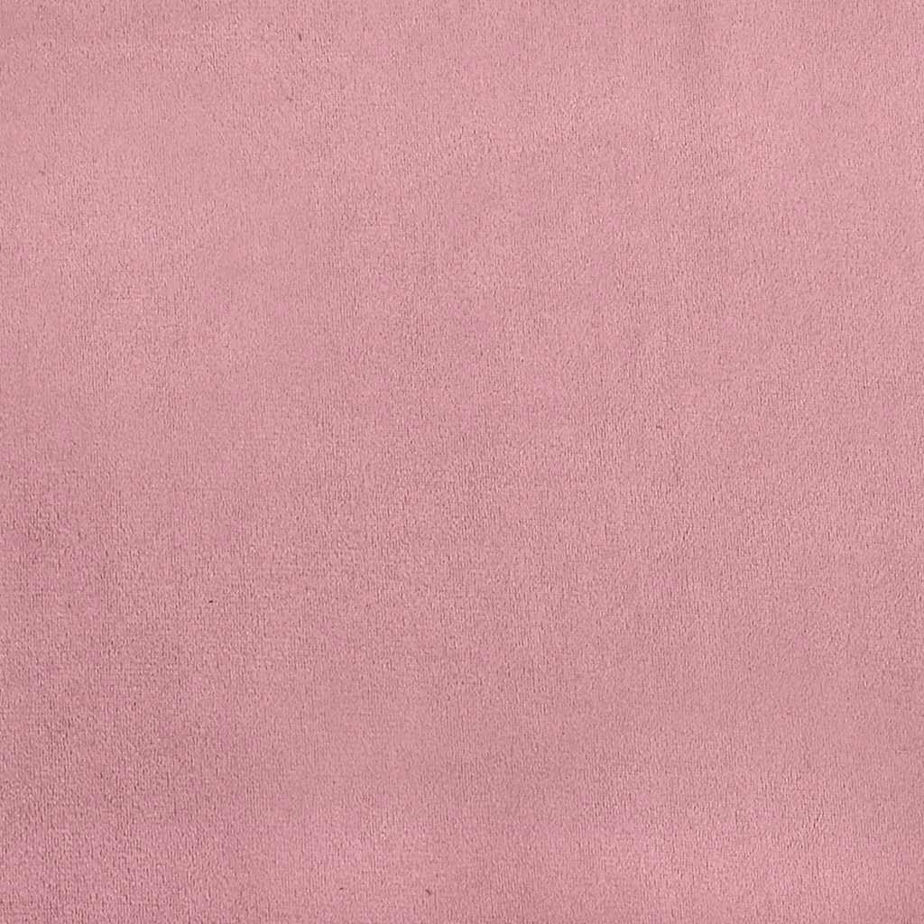 kontinentalseng med madras 160x210 cm fløjl lyserød