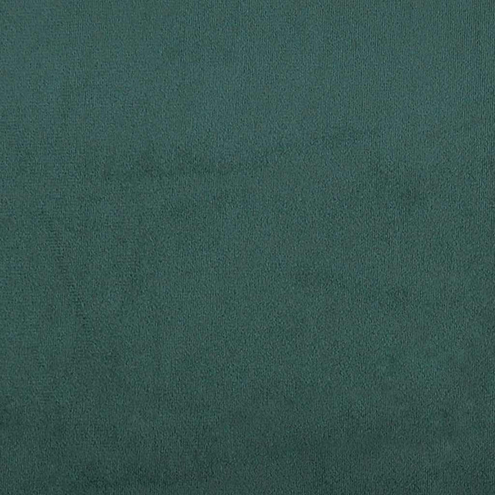 kontinentalseng med madras 180x220 cm fløjl mørkegrøn