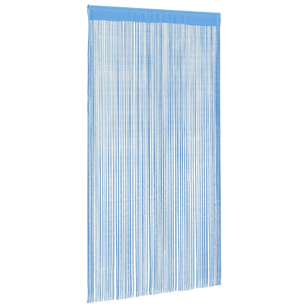 trådgardiner 2 stk. 140x250 cm lyseblå