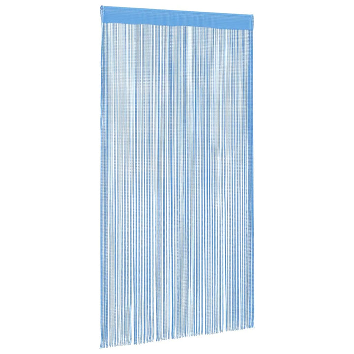 trådgardiner 2 stk. 140x250 cm lyseblå