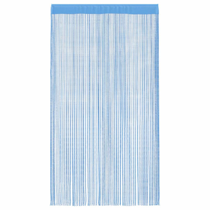 trådgardiner 2 stk. 140x250 cm lyseblå