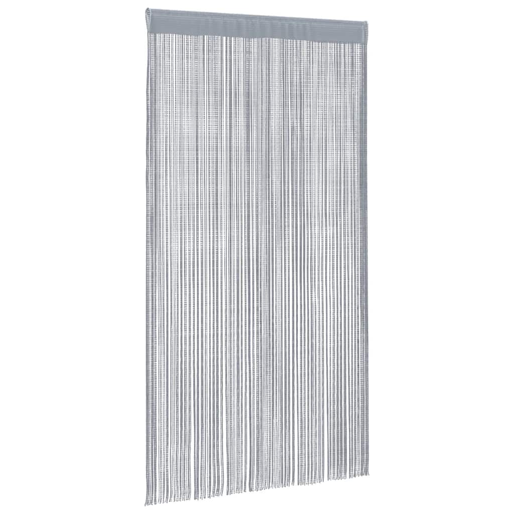 trådgardiner 2 stk. 100x250 cm lysegrå
