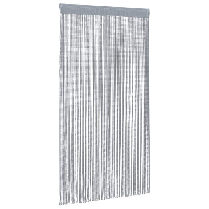 trådgardiner 2 stk. 100x250 cm lysegrå