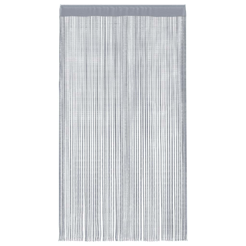 trådgardiner 2 stk. 140x250 cm lysegrå