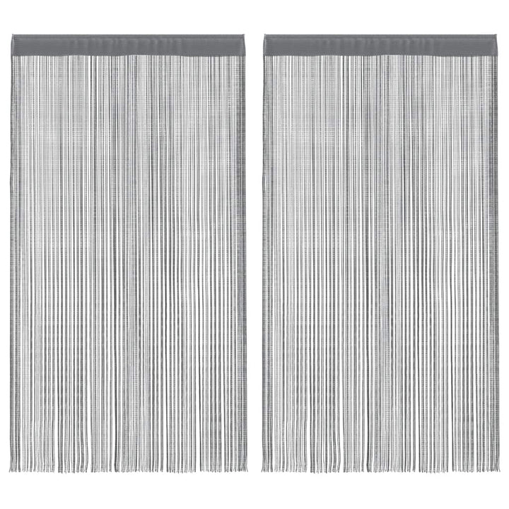 snorgardiner 2 stk. antracit 100x250 cm